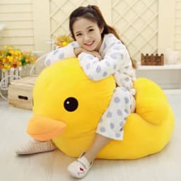 Giant Yellow Duck Plush Animal 20/30/50CM Kawaii Little Duck Doll Wholesale Christmas Gifts Soft Toy for All Ages