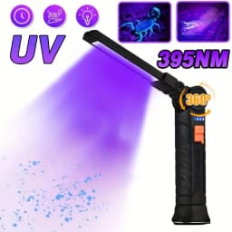 USB Rechargeable Handheld UV Light for Resin Curing Foldable Resin Curing Light DIY Crafting Supplies Gift, Christmas
