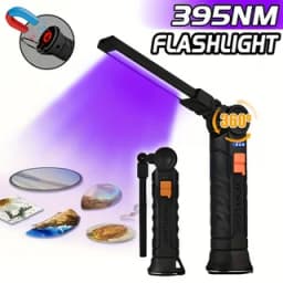 USB Rechargeable Handheld UV Light for Resin Curing Foldable Resin Curing Light DIY Crafting Supplies Gift, Christmas