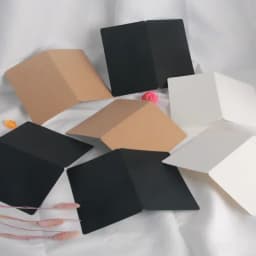 10pcs/lot Kraft Paper Greeting Cards Folding Type Blank Paper Cards Christmas Wedding Festival Envelope Invitation Card
