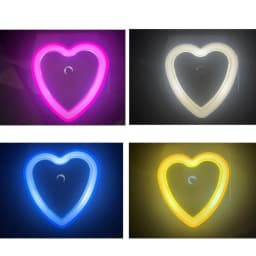 Wireless LED Night Light Sensor Lighting Mini EU/US Plug Night Light Lamp For Children Room Bedroom Lights Christmas Lighting