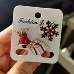 Fashion Xmas Brooch Badge Set for Women Christmas Pins Snowman Snowflake Deer Bell Hat Sock Tree Cartoon Cute Jewelry Gift