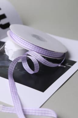 50 Yards 10mm Gingham Ribbons for Wedding Christmas Party Decorations Gifts Wrapping DIY Crafts Bow Hair Plaid Ribbon Packaging