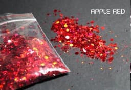 50g Christmas Luminous Phosphor Nail Powder Green/Blue/Red Glow In Dark Pigment 12-Cols Face/Body/ Party Cosmtic Powder
