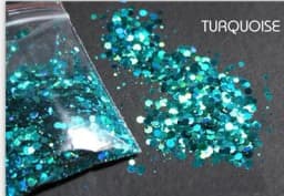 50g Christmas Luminous Phosphor Nail Powder Green/Blue/Red Glow In Dark Pigment 12-Cols Face/Body/ Party Cosmtic Powder