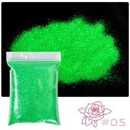 50g Christmas Luminous Phosphor Nail Powder Green/Blue/Red Glow In Dark Pigment 12-Cols Face/Body/ Party Cosmtic Powder
