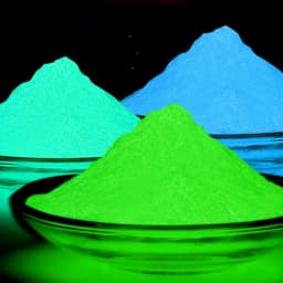 50g Christmas Luminous Phosphor Nail Powder Green/Blue/Red Glow In Dark Pigment 12-Cols Face/Body/ Party Cosmtic Powder