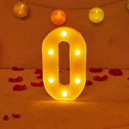 Alphabet Letter LED Lights Luminous Number Lamp Decor Battery Night Light for Home Wedding Birthday Christmas Party Decoration