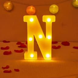 Alphabet Letter LED Lights Luminous Number Lamp Decor Battery Night Light for Home Wedding Birthday Christmas Party Decoration
