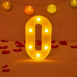 Alphabet Letter LED Lights Luminous Number Lamp Decor Battery Night Light for Home Wedding Birthday Christmas Party Decoration