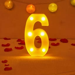 Alphabet Letter LED Lights Luminous Number Lamp Decor Battery Night Light for Home Wedding Birthday Christmas Party Decoration