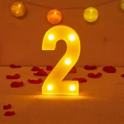 Alphabet Letter LED Lights Luminous Number Lamp Decor Battery Night Light for Home Wedding Birthday Christmas Party Decoration