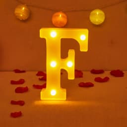 Alphabet Letter LED Lights Luminous Number Lamp Decor Battery Night Light for Home Wedding Birthday Christmas Party Decoration