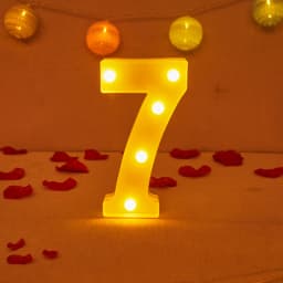 Alphabet Letter LED Lights Luminous Number Lamp Decor Battery Night Light for Home Wedding Birthday Christmas Party Decoration