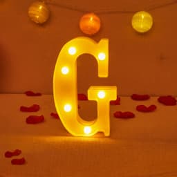 Alphabet Letter LED Lights Luminous Number Lamp Decor Battery Night Light for Home Wedding Birthday Christmas Party Decoration