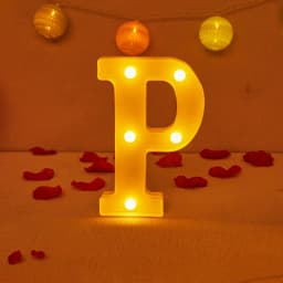 Alphabet Letter LED Lights Luminous Number Lamp Decor Battery Night Light for Home Wedding Birthday Christmas Party Decoration