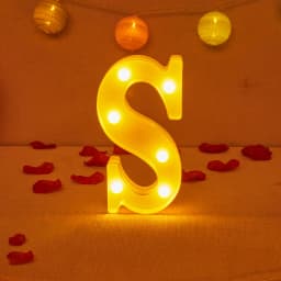 Alphabet Letter LED Lights Luminous Number Lamp Decor Battery Night Light for Home Wedding Birthday Christmas Party Decoration