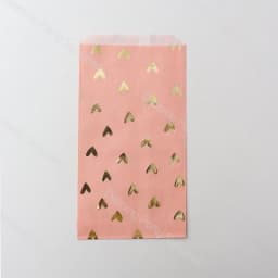 12pcs Thicken Gift Paper Bag Dot Stickers Toffee Sweets Cookies Heart Kraft Paper Bag Christmas Party Craft Bags Pouch Birthday