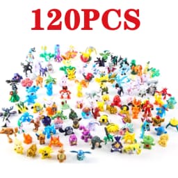 144pcs Action Figure Toys Mini Figures Model Toy Anime Doll Birthday Christmas Gifts