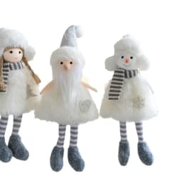 Noel 2022 Christmas Angel Plush Girls Pendant Christmas Tree Ornament Christmas Decoration for Home Xmas Gifts New Year 2023