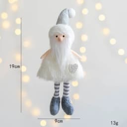 Noel 2022 Christmas Angel Plush Girls Pendant Christmas Tree Ornament Christmas Decoration for Home Xmas Gifts New Year 2023