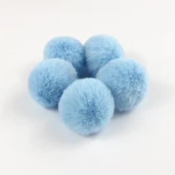 5/10pcs Imitate Rabbit Fur Pompon Ball 5cm Christmas Pom Pom Keychain Car Pompom Garment Toys Diy Bag Earring Ponpon Decoration
