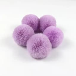 5/10pcs Imitate Rabbit Fur Pompon Ball 5cm Christmas Pom Pom Keychain Car Pompom Garment Toys Diy Bag Earring Ponpon Decoration