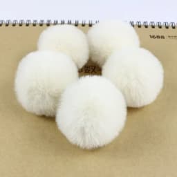 5/10pcs Imitate Rabbit Fur Pompon Ball 5cm Christmas Pom Pom Keychain Car Pompom Garment Toys Diy Bag Earring Ponpon Decoration