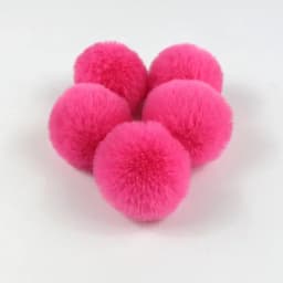 5/10pcs Imitate Rabbit Fur Pompon Ball 5cm Christmas Pom Pom Keychain Car Pompom Garment Toys Diy Bag Earring Ponpon Decoration