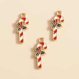 10pcs 16*21mm Enamel Christmas Bell Charms DIY for Bracelets Pendants Earrings Making Creative Gift Charms Jewelry Accessories