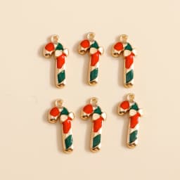 10pcs 16*21mm Enamel Christmas Bell Charms DIY for Bracelets Pendants Earrings Making Creative Gift Charms Jewelry Accessories