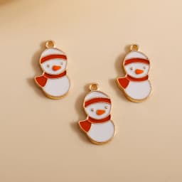 10pcs 16*21mm Enamel Christmas Bell Charms DIY for Bracelets Pendants Earrings Making Creative Gift Charms Jewelry Accessories