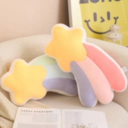 Love Moon Flower Rainbow Star Plush Pillows Lovely Soft Stuffed Cartoon Homedecor Cushion For Birthday Christmas Gift