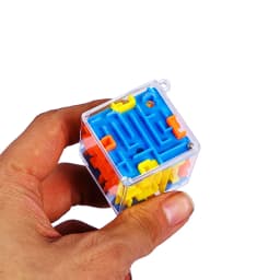 10Pcs Fun 3D Cube Rolling Beads Maze Educational Toys Boys Girls Birthday Wedding Guest Gift Giveaway Christmas Kids Gift Pinata