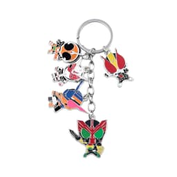 Anime Masked Kamen Rider Keychain Cartoon Figure Pendant Key Chain for Fans Collection Jewelry Christmas Gift