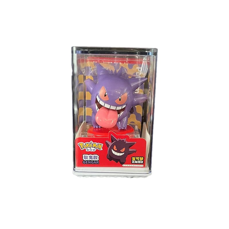 Authentic Pokémon GENGAR CHARIZARD Handmade Pikachu MEWTWO SLOWPOKE Cartoon Doll Desktop Ornament Children's Toys Christmas Gift