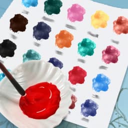 Marie's Chinese Painting Pigment 12/24/36 Colors 5ml/Tube, Watercolor Sumi Painting for Adults, Gift for Thanksgiving & Christma