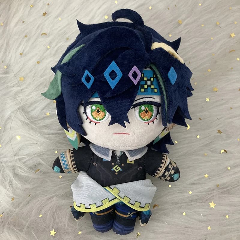 20cm Genshin Impact Kinich Plush Doll Pillows Cosplay Cartoon Props Accessories Adult Children Christmas Gifts
