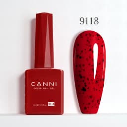 CANNI Christmas Color Gel Polish 9ml Hema Free TPO Free Nail Gel Polish Winter Colors Semi Permanent Gel Super Texture Brush