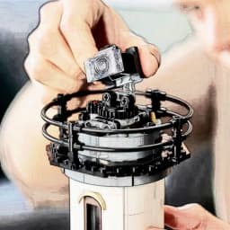 In Stock Technical Motorised Lighthouse Diy Educational Toy Without Box Assembled Building Blocks For Adults's Christmas Gifts