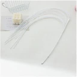 Sequin Glitter Christmas Party Branch Sticks Decoration White Artificial Plant Tassel Wheat Ears for Xmas Tree Ornament Supplies