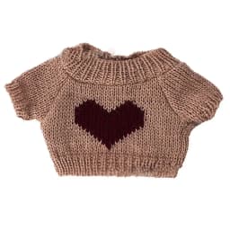 20CM Doll Clothes Knitted Sweater Christmas Santa Claus Warm Tops Outfits For Idol Dolls Accessories Plush Toys Clothe Accessory