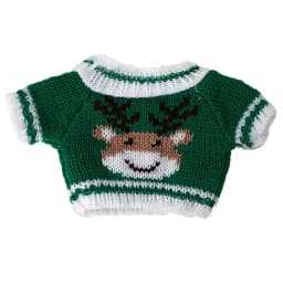 20CM Doll Clothes Knitted Sweater Christmas Santa Claus Warm Tops Outfits For Idol Dolls Accessories Plush Toys Clothe Accessory