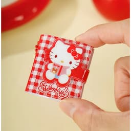 Genuine Sanrio Notebook Hello Kitty Pocket Notepad Travel Sketchbook Planner Diary Cover Booklet Christmas Women Gifts