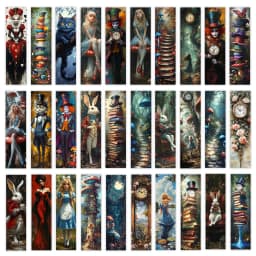 32pcs, Bookmarks, Back-to-School Season, Retro Halloween, Christmas, Teacher's Day, Suitable for Readers and Birthday Gifts.