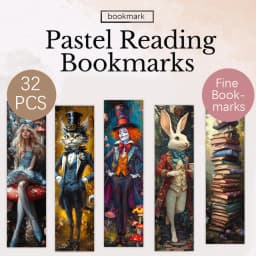 32pcs, Bookmarks, Back-to-School Season, Retro Halloween, Christmas, Teacher's Day, Suitable for Readers and Birthday Gifts.