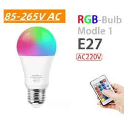 RGB LED Stage Disco Light Rotating DJ Ball Strobe Remote Sound Control Magic Dance Car Christmas Gift Party Club Laser Show Lamp