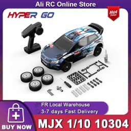 NEW MJX 10304 1/10 Scale RC Car 80A 70km/h Brushless High Speed 2.4G Remote Control Car Drift Remote Control Toy Advanced Adults Children's Toy, New Year, Christmas Festival Fun Gift Set