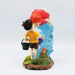 Anime Ponyo On The Cliff Figure Action Figure 15cm Ponyo Meets Sosuke Static Model Ornaments Children's Birthday Christmas Gifts
