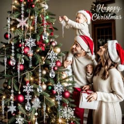 10Pcs Sparkling Snowflake Christmas Tree Hanging Pendant Decor Home Room Decoration Xmas Navidad DIY New Year Gift Wedding Decor